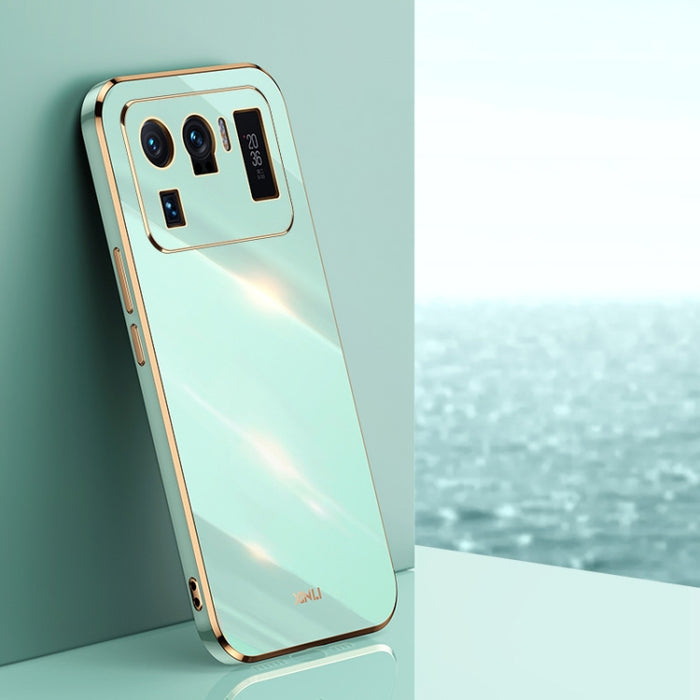 XINLI Straight 6D Plating Gold Edge TPU Estuche a prueba de golpes, For Xiaomi Redmi K30, For Xiaomi Redmi K30 Pro, For Xiaomi Redmi K40, For Xiaomi Redmi Note 8 Pro, For Xiaomi Redmi Note 9 4G, For Xiaomi Redmi Note 9 5G, For Xiaomi Redmi Note 9S     ...