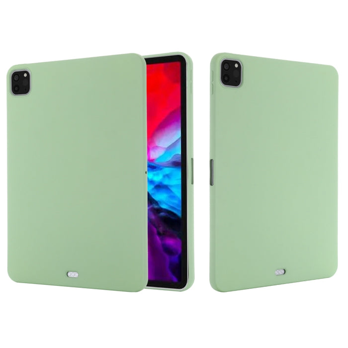 Estuche de cobertura total a prueba de golpes de silicona líquida de color puro