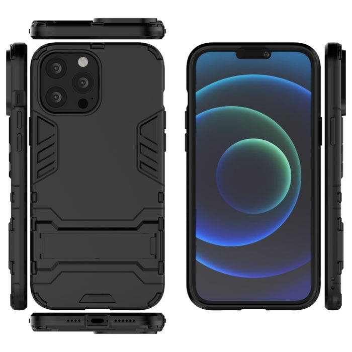 Funda protectora PC + TPU a prueba de golpes con soporte invisible, For iPhone 13 Pro Max, For iPhone 13 mini, For iPhone 13 Pro, For iPhone 13