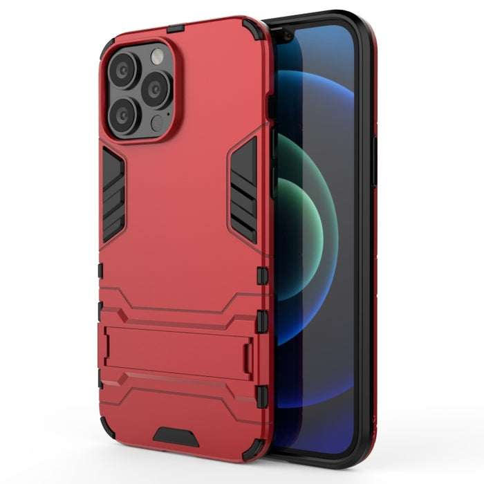 Funda protectora PC + TPU a prueba de golpes con soporte invisible, For iPhone 13 Pro Max, For iPhone 13 mini, For iPhone 13 Pro, For iPhone 13