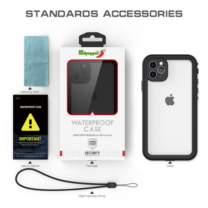 Funda protectora de PC + TPU impermeable a prueba de golpes RedPepper