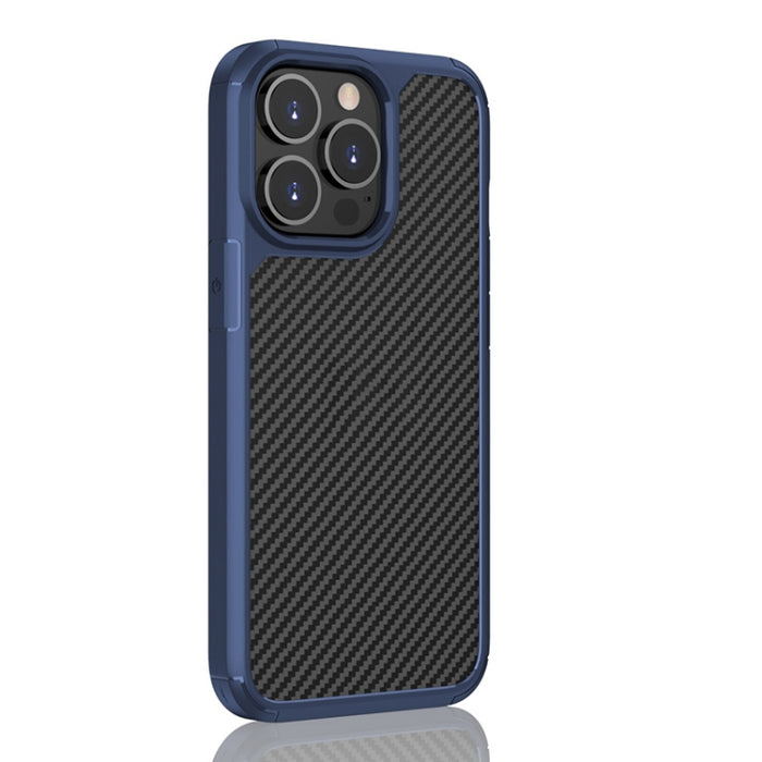 Carcasa de TPU + PC Pioneer con textura de fibra de carbono a prueba de golpes
