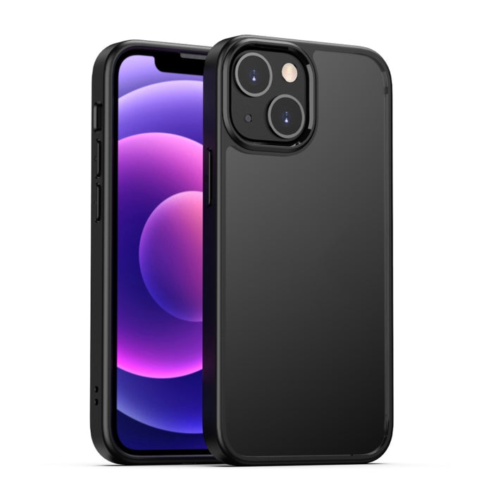 Estuche a prueba de golpes con todo incluido de cuatro esquinas de acrílico transparente + TPU