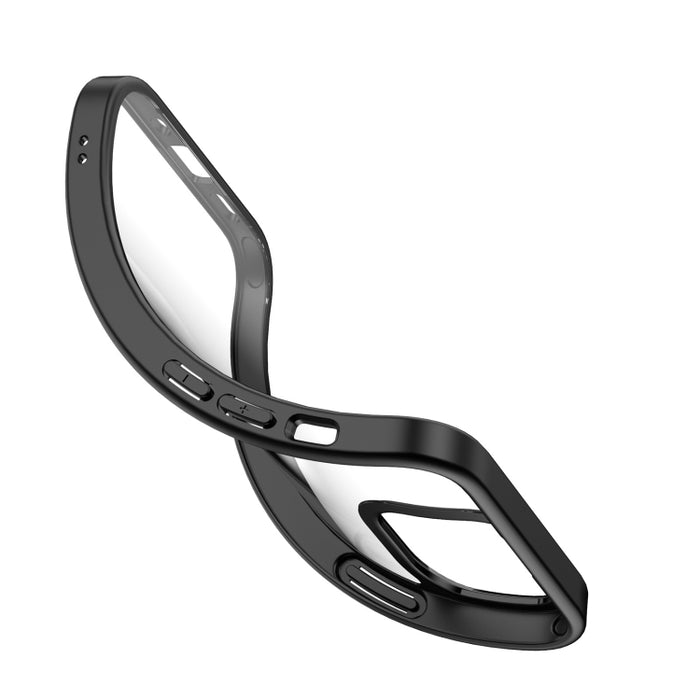 Estuche a prueba de golpes con todo incluido de cuatro esquinas de acrílico transparente + TPU