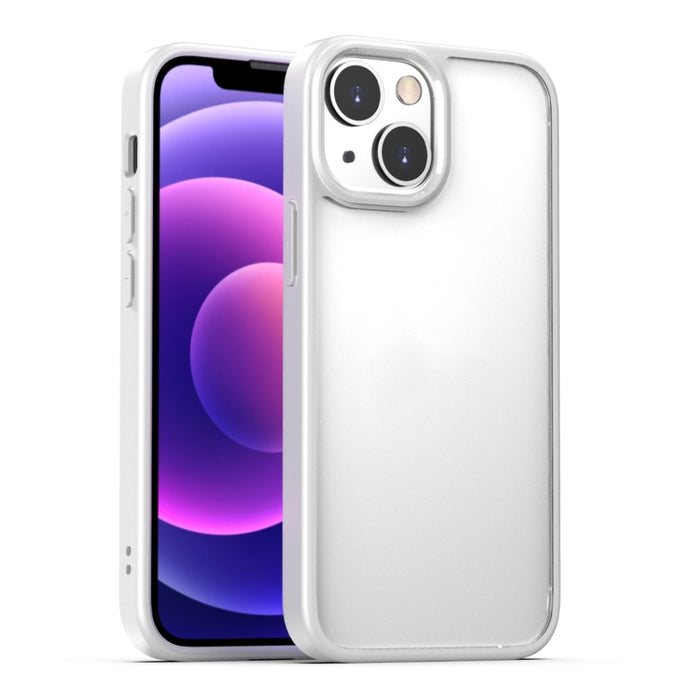 Estuche a prueba de golpes con todo incluido de cuatro esquinas de acrílico transparente + TPU