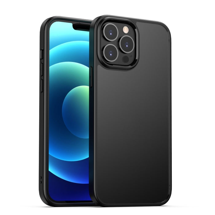 Estuche a prueba de golpes con todo incluido de cuatro esquinas de acrílico transparente + TPU