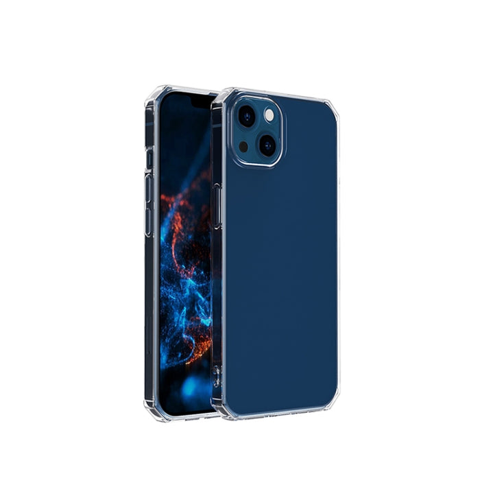 Estuche protector de TPU a prueba de golpes transparente octogonal de lado recto