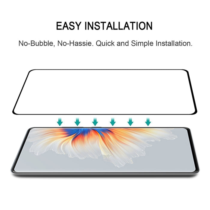 25 PCS Película de vidrio templado de pantalla completa con borde curvo 3D, For Xiaomi Mi Mix 4 (25 PCS)