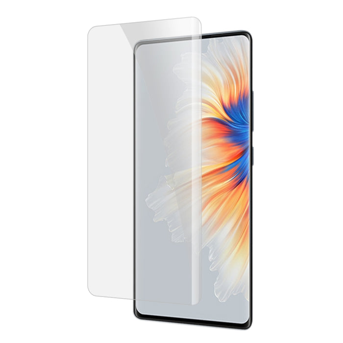Película de vidrio templado de pegamento completo curvo líquido UV, For Xiaomi Mi Mix 4