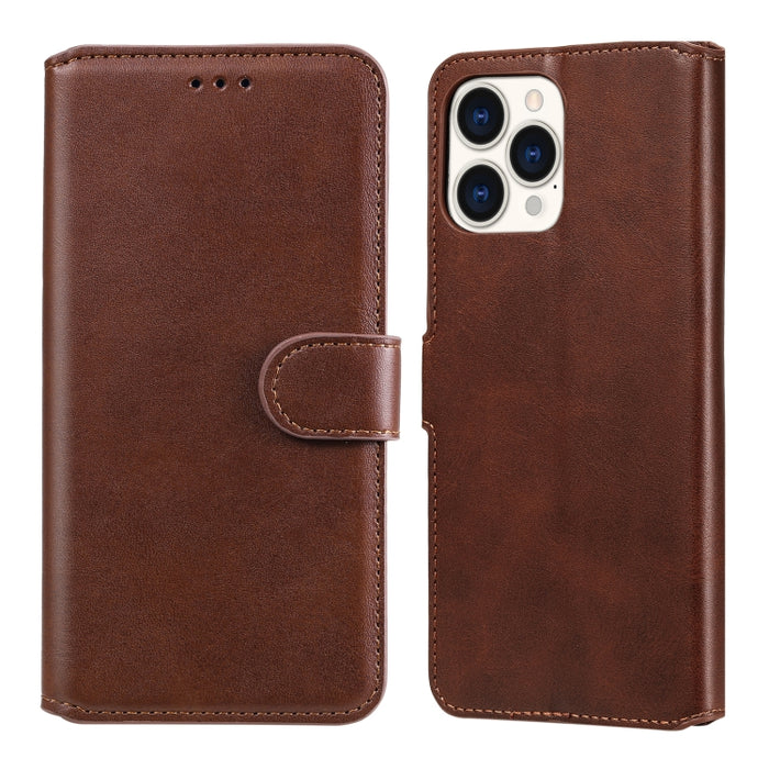 Estuche de cuero con tapa horizontal clásica de PU + TPU con textura de becerro con soporte y ranuras para tarjetas y billetera