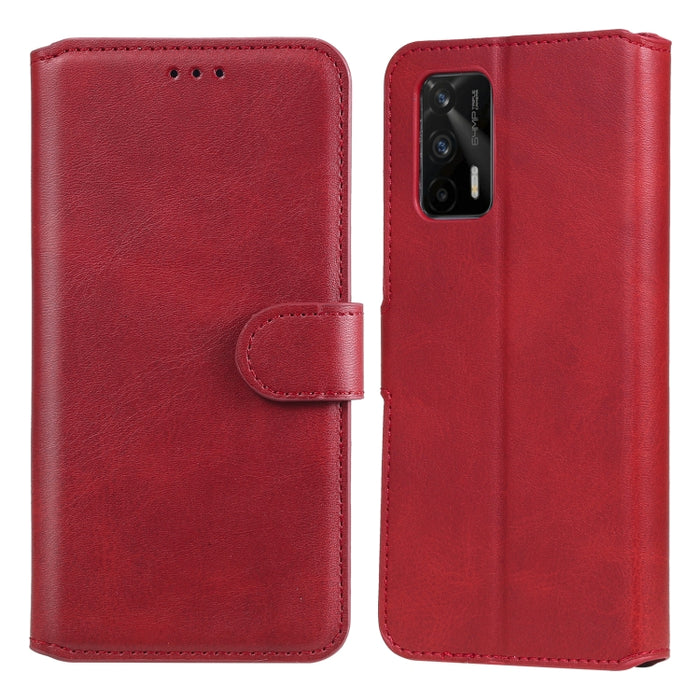 Estuche de cuero con tapa horizontal clásica de PU + TPU con textura de becerro con soporte y ranuras para tarjetas y billetera