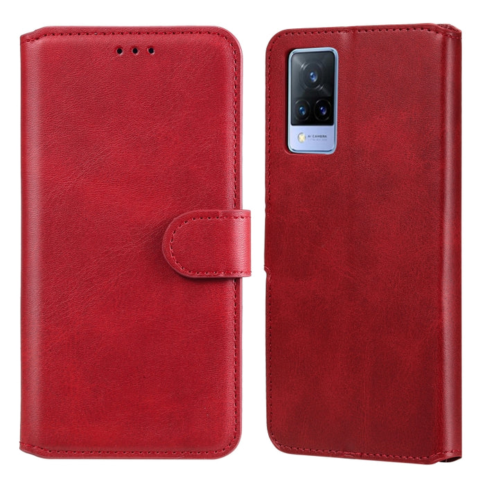 Estuche de cuero con tapa horizontal clásica de PU + TPU con textura de becerro con soporte y ranuras para tarjetas y billetera