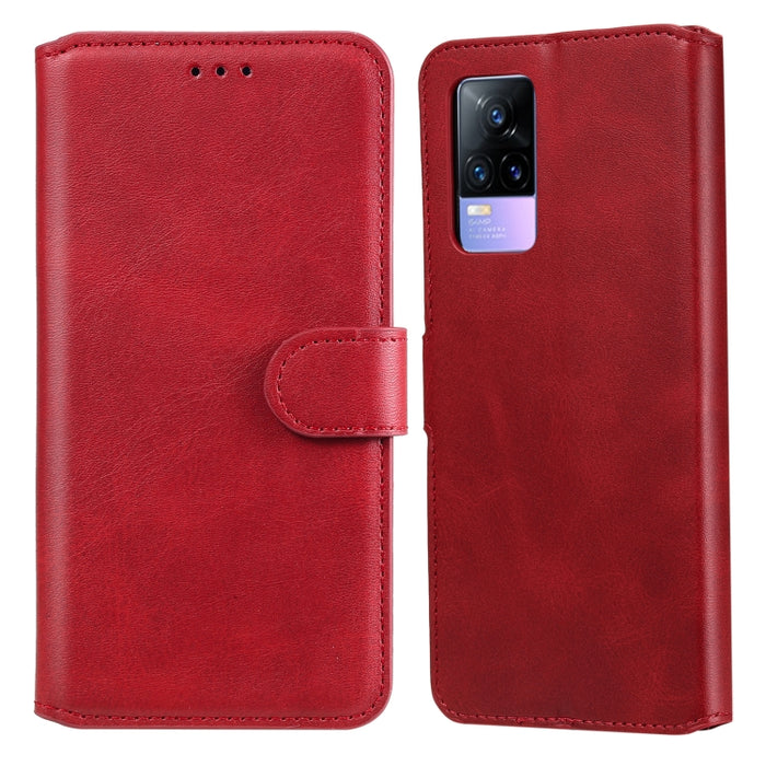 Estuche de cuero con tapa horizontal clásica de PU + TPU con textura de becerro con soporte y ranuras para tarjetas y billetera