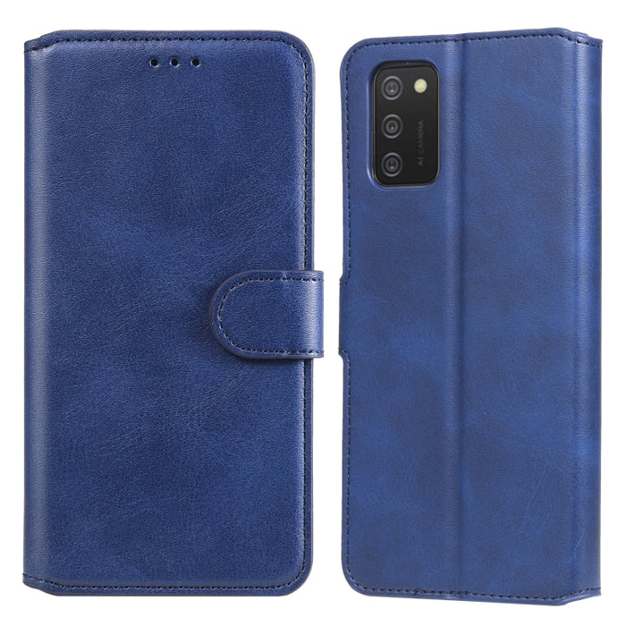 Estuche de cuero con tapa horizontal clásica de PU + TPU con textura de becerro con soporte y ranuras para tarjetas y billetera