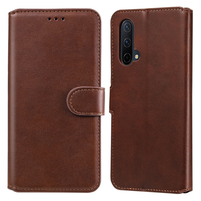 Estuche de cuero con tapa horizontal clásica de PU + TPU con textura de becerro con soporte y ranuras para tarjetas y billetera