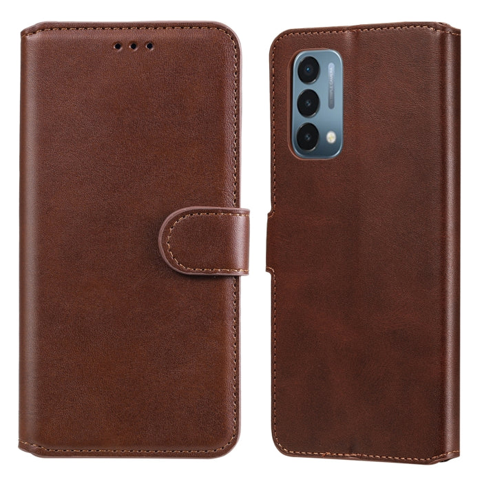 Estuche de cuero con tapa horizontal clásica de PU + TPU con textura de becerro con soporte y ranuras para tarjetas y billetera