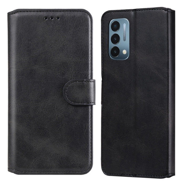Estuche de cuero con tapa horizontal clásica de PU + TPU con textura de becerro con soporte y ranuras para tarjetas y billetera