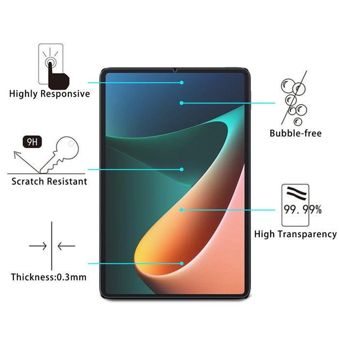 25 PCS 9H 2.5D Película de vidrio templado a prueba de explosiones, For Xiaomi Pad 5 (25 PCS)