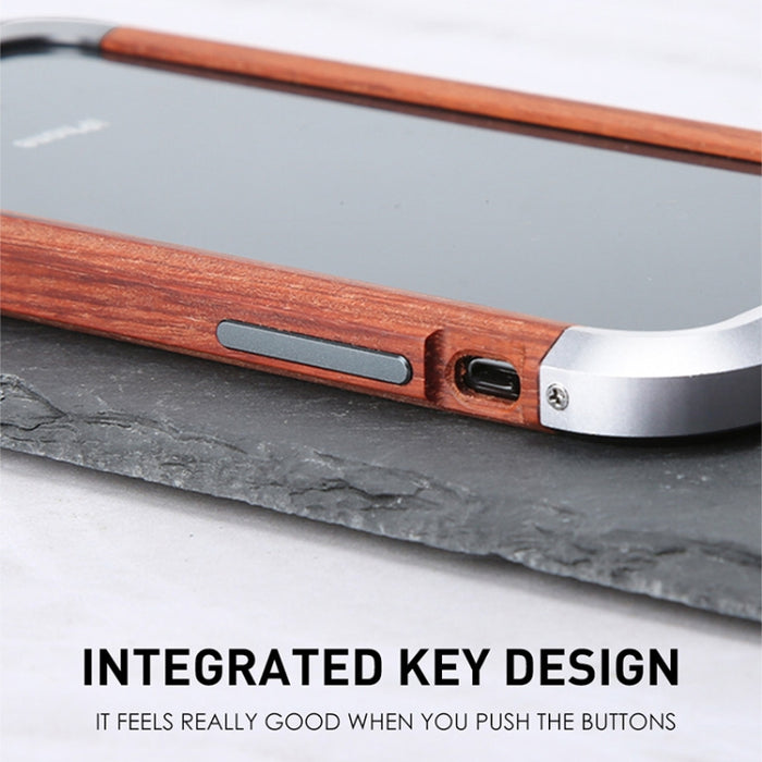 R-JUST Funda protectora de parachoques de madera y hierro a prueba de golpes