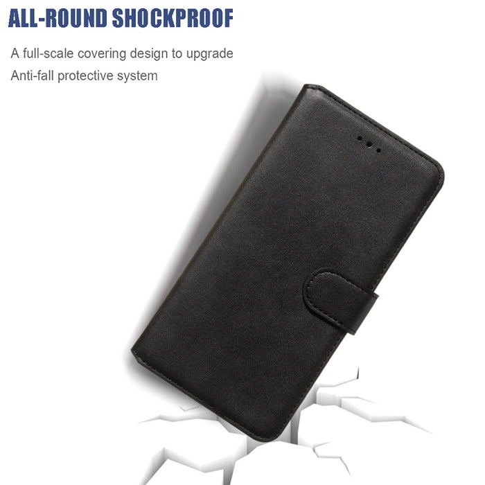 Estuche de cuero de PU con tapa horizontal y textura clásica de becerro, con soporte, ranuras para tarjetas y billetera, For Huawei nova 5i Pro/Mate 30 Lite, For Huawei nova 5 / nova 5 Pro, For Huawei Honor 9X / Honor 9X Pro, For Xiaomi Mi CC9e / Mi A3...