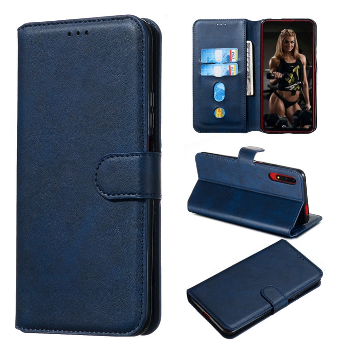 Estuche de cuero de PU con tapa horizontal y textura clásica de becerro, con soporte, ranuras para tarjetas y billetera, For Huawei nova 5i Pro/Mate 30 Lite, For Huawei nova 5 / nova 5 Pro, For Huawei Honor 9X / Honor 9X Pro, For Xiaomi Mi CC9e / Mi A3...