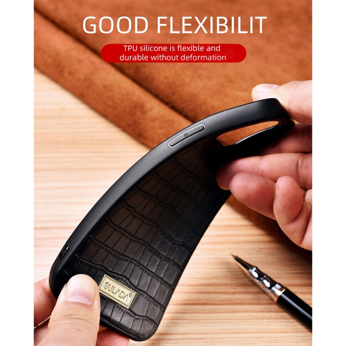 Funda Protectora TPU Textura Cocodrilo SULADA
