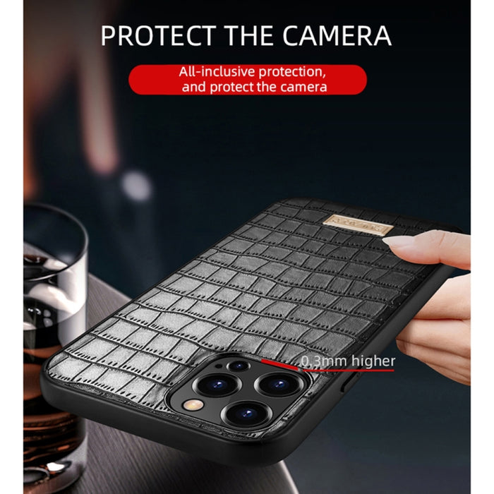 Funda Protectora TPU Textura Cocodrilo SULADA