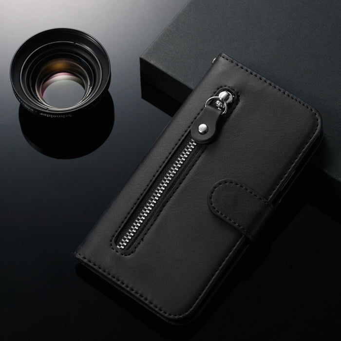 Estuche de cuero de PU con tapa horizontal y cremallera con textura de becerro a la moda, con soporte y ranuras para tarjetas y billetera, For Huawei nova 5i Pro/Mate 30 Lite, For Huawei nova 5 / nova 5 Pro, For Huawei Honor 9X / Honor 9X Pro          ...