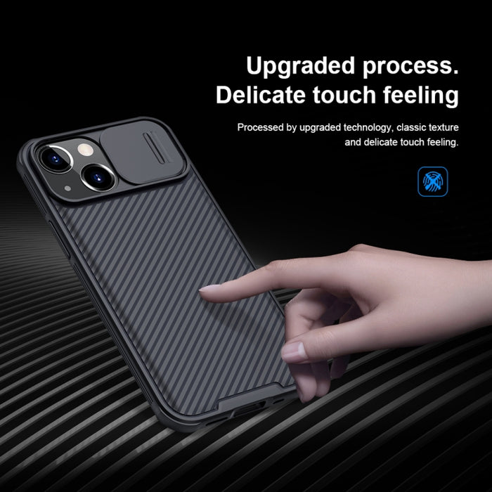 NILLKIN Black Mirror Pro Series Camshield Cobertura completa Funda para teléfono resistente a los arañazos a prueba de polvo