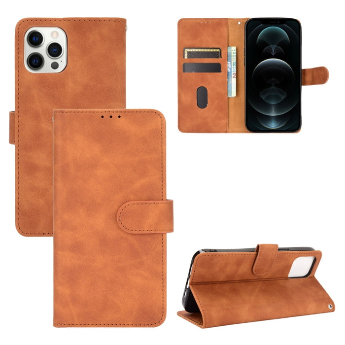 Funda de piel sintética con textura de piel de becerro con tapa horizontal y hebilla magnética con soporte, ranuras para tarjetas y cartera