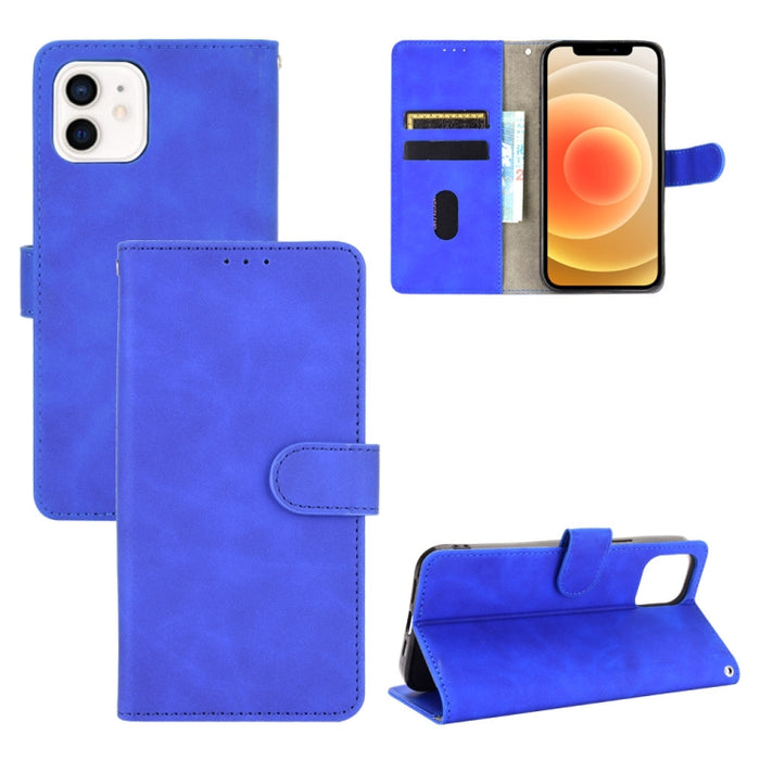 Funda de piel sintética con textura de piel de becerro con tapa horizontal y hebilla magnética con soporte, ranuras para tarjetas y cartera