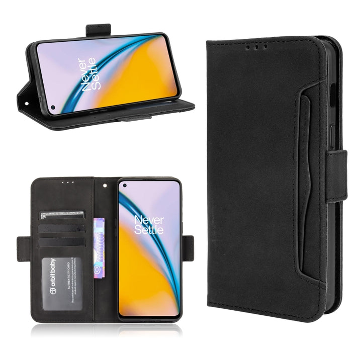 Estuche de cuero con tapa horizontal con patrón de piel de becerro con soporte y ranuras para tarjetas y marco de fotos, For OnePlus Nord 2 5G, For Umidigi Power 5, For ZTE Blade A51, For ZTE Blade A71