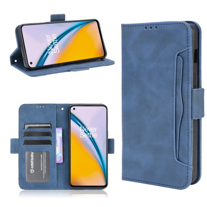 Estuche de cuero con tapa horizontal con patrón de piel de becerro con soporte y ranuras para tarjetas y marco de fotos, For OnePlus Nord 2 5G, For Umidigi Power 5, For ZTE Blade A51, For ZTE Blade A71
