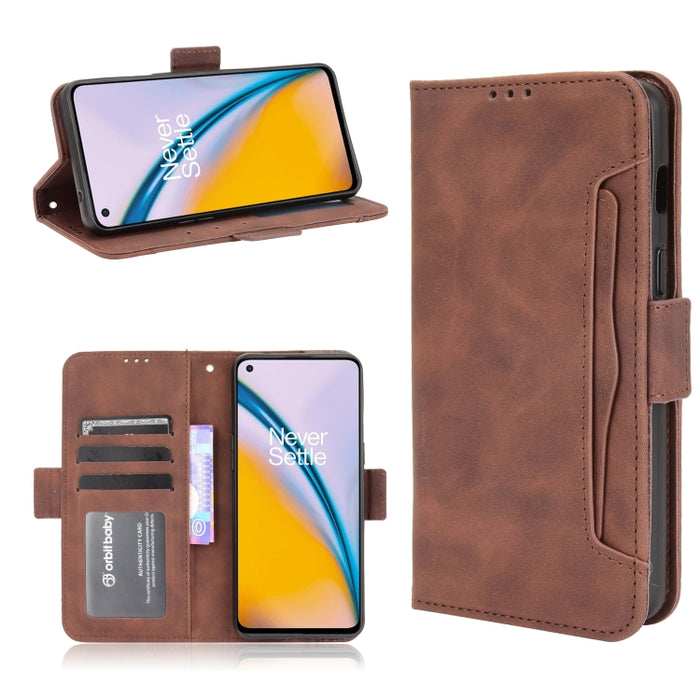 Estuche de cuero con tapa horizontal con patrón de piel de becerro con soporte y ranuras para tarjetas y marco de fotos, For OnePlus Nord 2 5G, For Umidigi Power 5, For ZTE Blade A51, For ZTE Blade A71