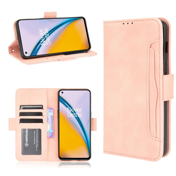Estuche de cuero con tapa horizontal con patrón de piel de becerro con soporte y ranuras para tarjetas y marco de fotos, For OnePlus Nord 2 5G, For Umidigi Power 5, For ZTE Blade A51, For ZTE Blade A71