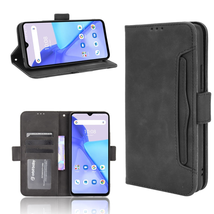 Estuche de cuero con tapa horizontal con patrón de piel de becerro con soporte y ranuras para tarjetas y marco de fotos, For OnePlus Nord 2 5G, For Umidigi Power 5, For ZTE Blade A51, For ZTE Blade A71