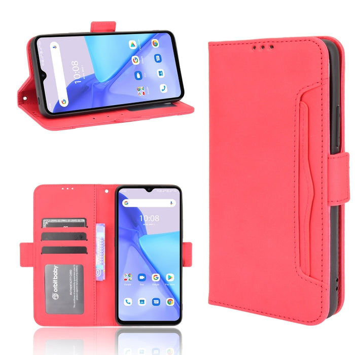 Estuche de cuero con tapa horizontal con patrón de piel de becerro con soporte y ranuras para tarjetas y marco de fotos, For OnePlus Nord 2 5G, For Umidigi Power 5, For ZTE Blade A51, For ZTE Blade A71