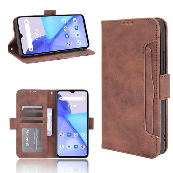 Estuche de cuero con tapa horizontal con patrón de piel de becerro con soporte y ranuras para tarjetas y marco de fotos, For OnePlus Nord 2 5G, For Umidigi Power 5, For ZTE Blade A51, For ZTE Blade A71