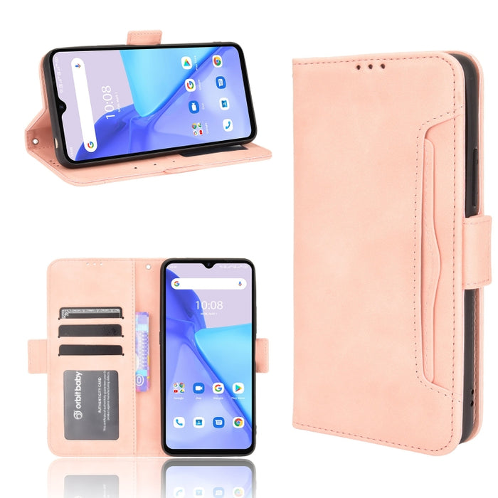 Estuche de cuero con tapa horizontal con patrón de piel de becerro con soporte y ranuras para tarjetas y marco de fotos, For OnePlus Nord 2 5G, For Umidigi Power 5, For ZTE Blade A51, For ZTE Blade A71