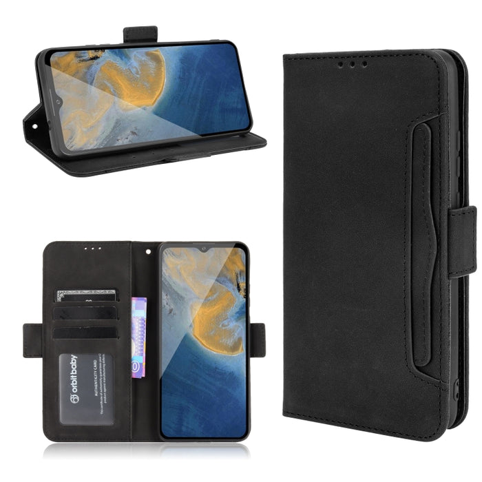 Estuche de cuero con tapa horizontal con patrón de piel de becerro con soporte y ranuras para tarjetas y marco de fotos, For OnePlus Nord 2 5G, For Umidigi Power 5, For ZTE Blade A51, For ZTE Blade A71