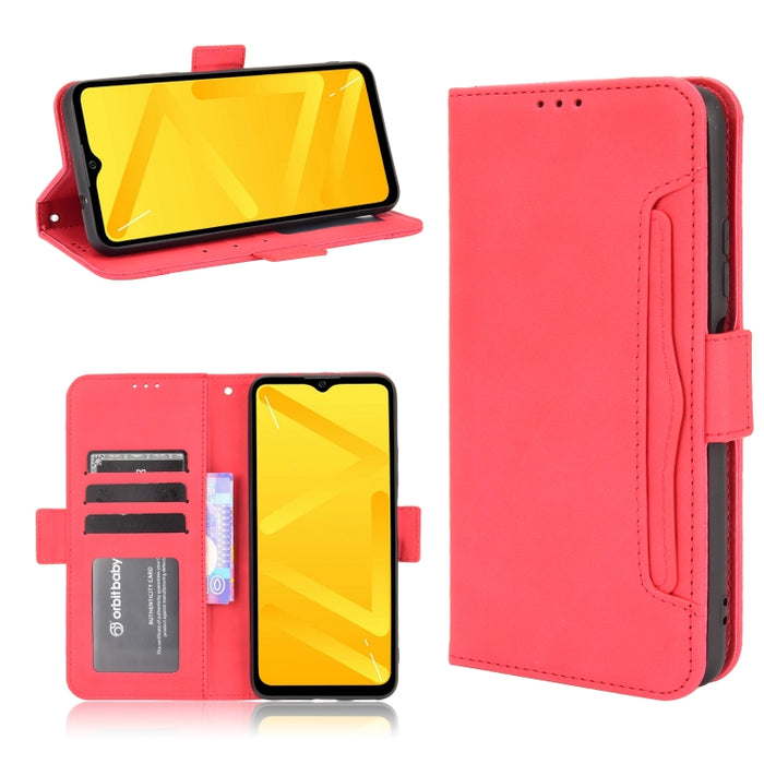 Estuche de cuero con tapa horizontal con patrón de piel de becerro con soporte y ranuras para tarjetas y marco de fotos, For OnePlus Nord 2 5G, For Umidigi Power 5, For ZTE Blade A51, For ZTE Blade A71