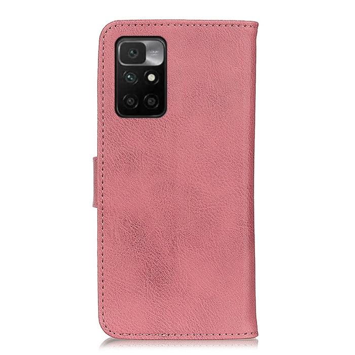 KHAZNEH Estuche de cuero con tapa horizontal con textura de piel de vaca con soporte y ranuras para tarjetas y billetera, For Motorola Edge 20 Lite, For Motorola Edge 20 Pro, For Xiaomi Redmi 10 / Redmi Note 11 4G, For Xiaomi Poco X3 GT