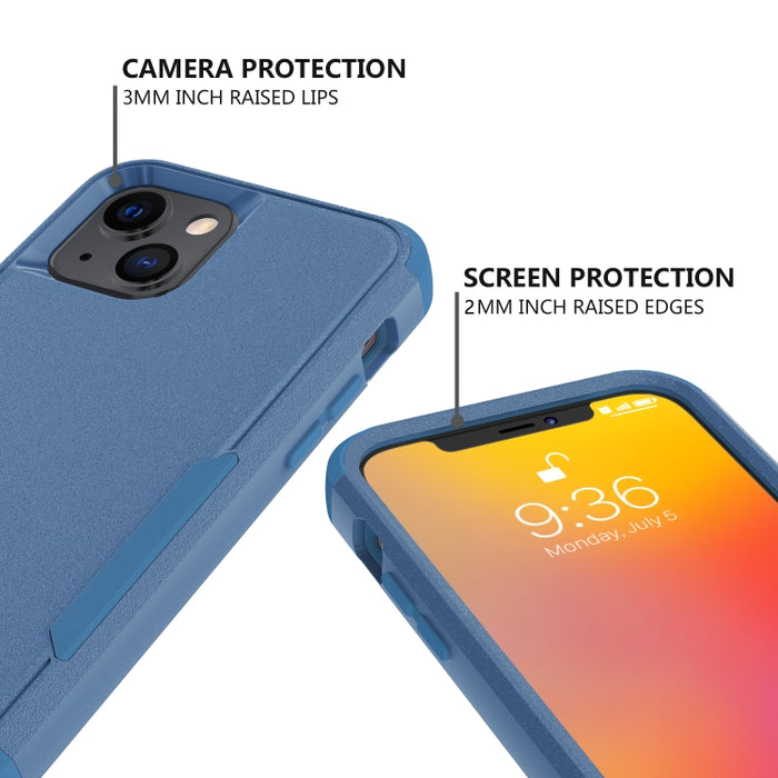 Funda protectora de TPU + PC a prueba de golpes para viajeros