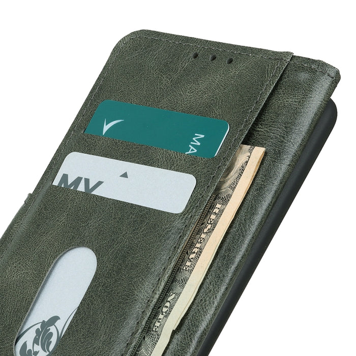 Mirren Crazy Horse Texture Funda de cuero con tapa horizontal con soporte y ranuras para tarjetas y billetera, For Motorola Edge 20 Lite, For Motorola Edge 20 Pro, For Xiaomi Poco X3 GT