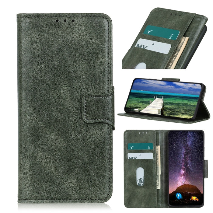 Mirren Crazy Horse Texture Funda de cuero con tapa horizontal con soporte y ranuras para tarjetas y billetera, For Motorola Edge 20 Lite, For Motorola Edge 20 Pro, For Xiaomi Poco X3 GT
