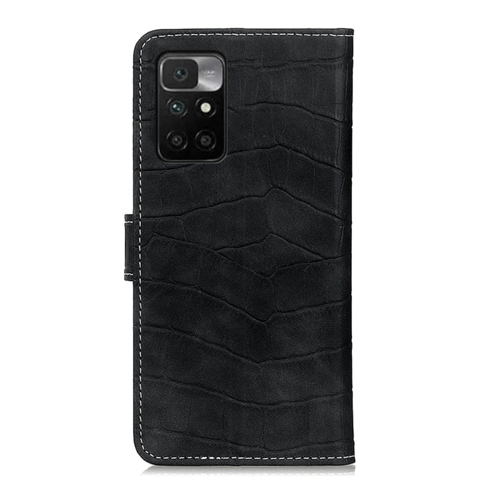Estuche de cuero con tapa horizontal con textura de cocodrilo magnético con soporte y ranuras para tarjetas y billetera, For Motorola Edge 20 Lite, For Motorola Edge 20 Pro, For Xiaomi Redmi 10 / Redmi Note 11 4G, For Xiaomi Poco X3 GT