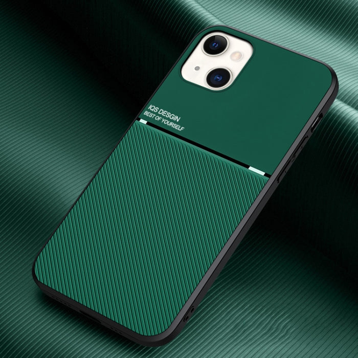 Classic Tilt Strip Grain Magnético a prueba de golpes PC + TPU Case, For iPhone 13 mini, For iPhone 13, For iPhone 13 Pro, For iPhone 13 Pro Max