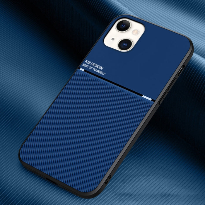 Classic Tilt Strip Grain Magnético a prueba de golpes PC + TPU Case, For iPhone 13 mini, For iPhone 13, For iPhone 13 Pro, For iPhone 13 Pro Max