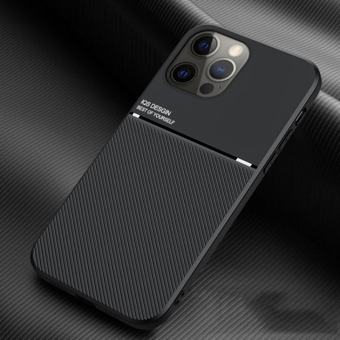 Classic Tilt Strip Grain Magnético a prueba de golpes PC + TPU Case, For iPhone 13 mini, For iPhone 13, For iPhone 13 Pro, For iPhone 13 Pro Max