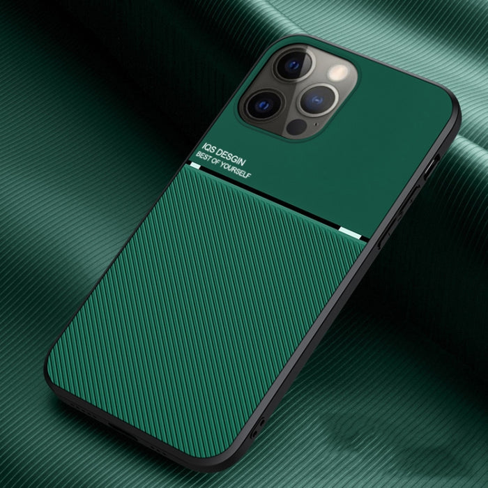 Classic Tilt Strip Grain Magnético a prueba de golpes PC + TPU Case, For iPhone 13 mini, For iPhone 13, For iPhone 13 Pro, For iPhone 13 Pro Max